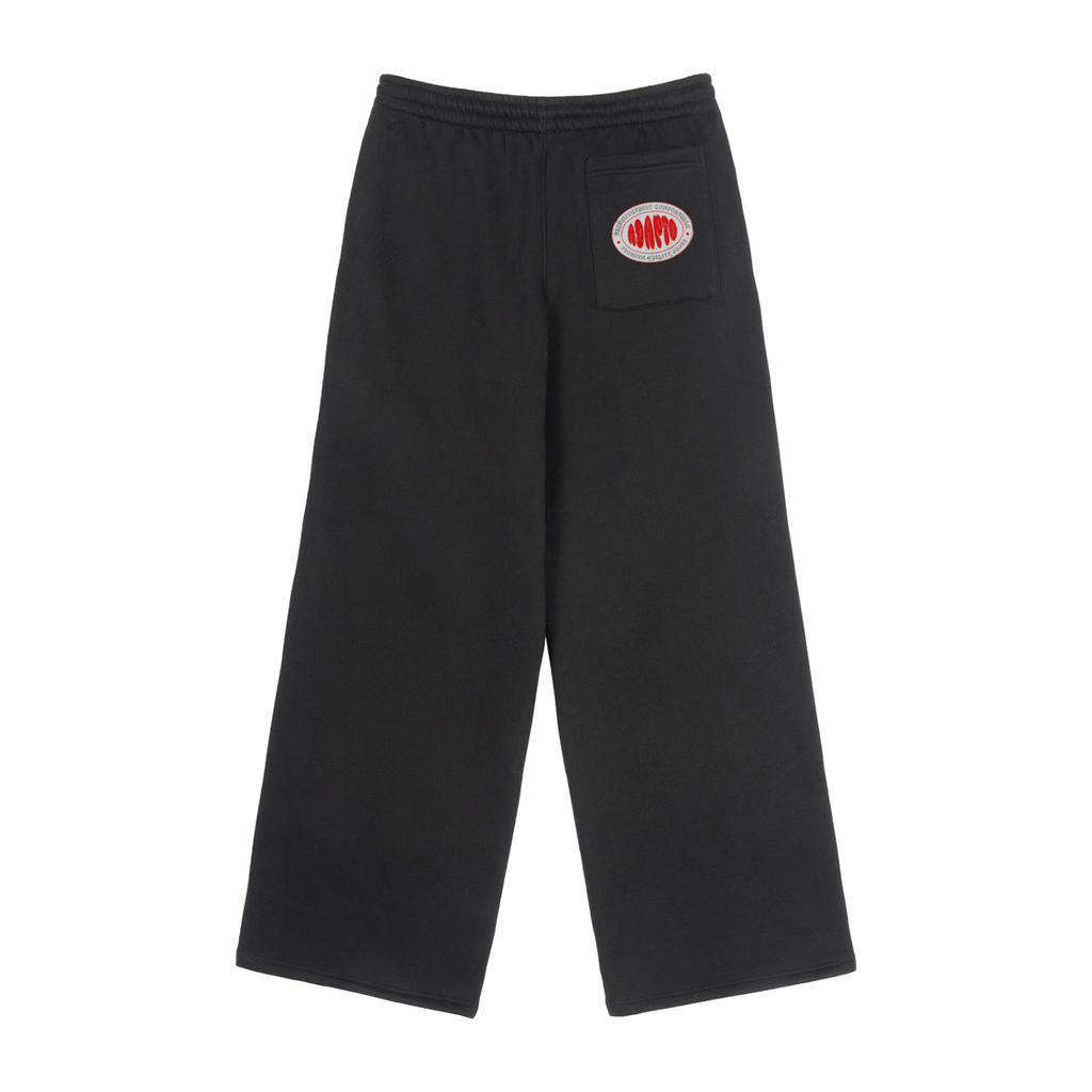 Fleece Drawstring Straight-Leg Sweatpants